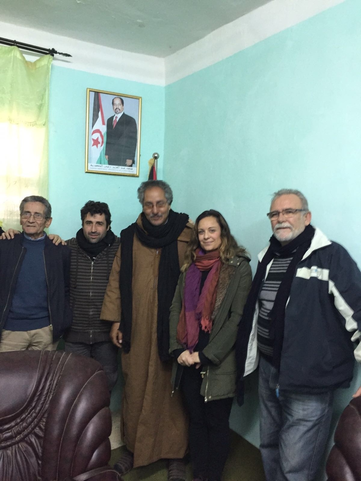 La Delegación de Cooperación visita en el Sahara proyectos solidarios financiados por la institución provincial