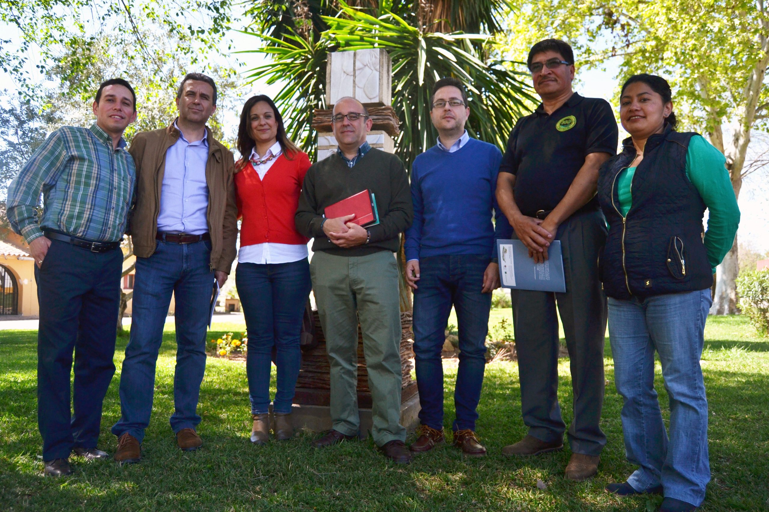 La Diputación celebra un taller práctico para intercambiar experiencias con técnicos de Bolivia, Guatemala y Perú en materia de agricultura social