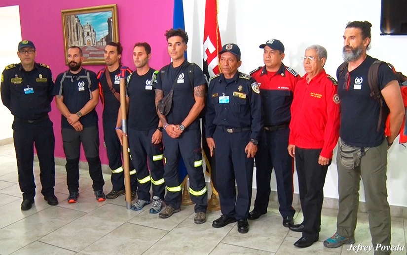 Bomberos Unidos Sin Fronteras inician en Nicaragua un proyecto de cooperación internacional cofinanciado por la Diputación