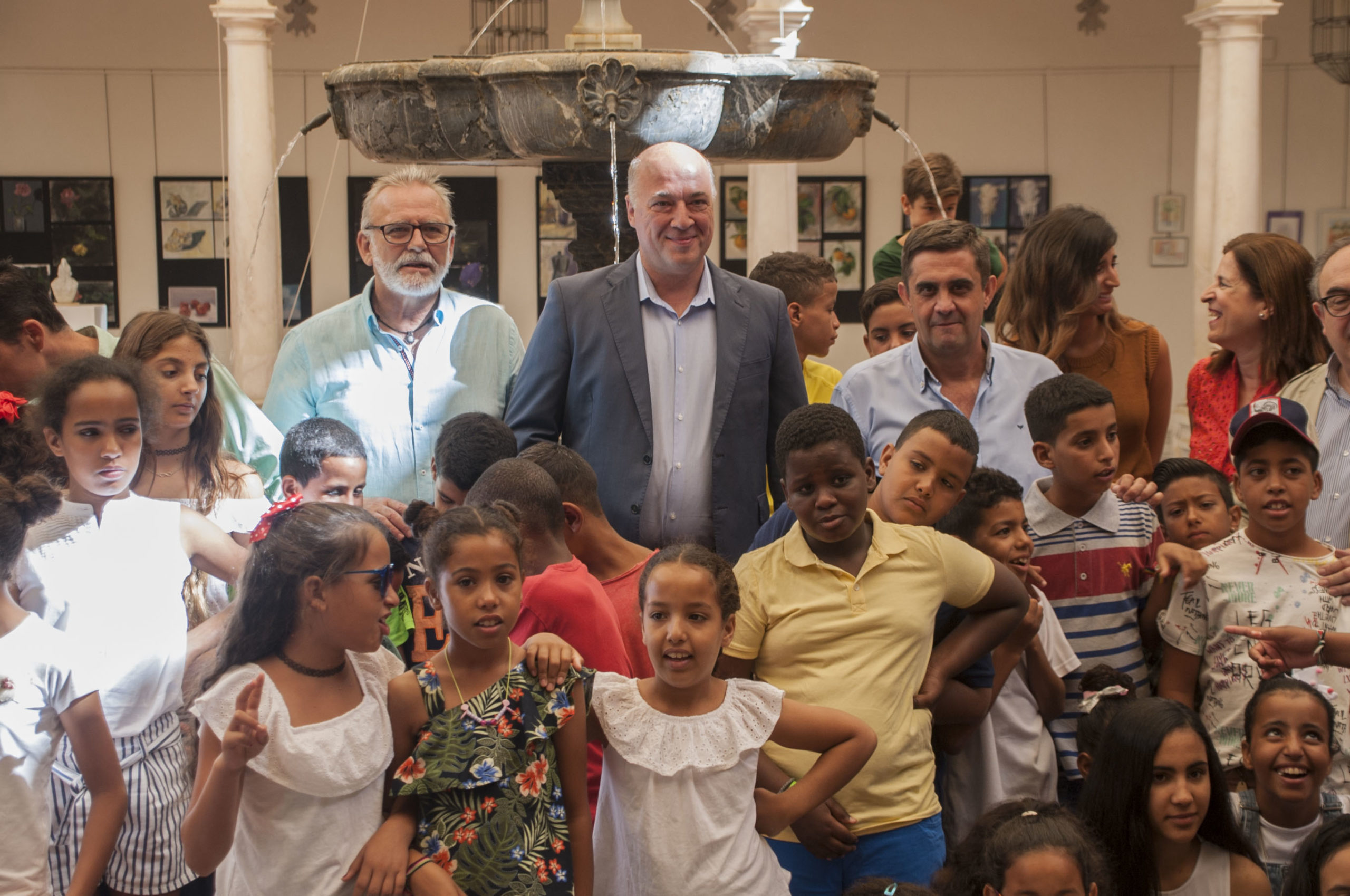 Antonio Ruiz destaca el compromiso de los municipios de la provincia con los niños y niñas saharauis