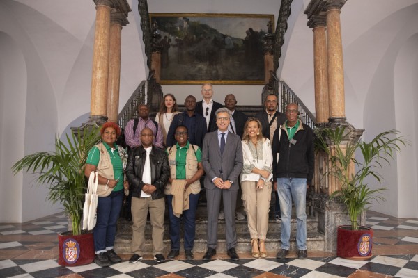La Diputación recibe a una Delegación de Mozambique de las provincias de Maputo y Cabo Delgado